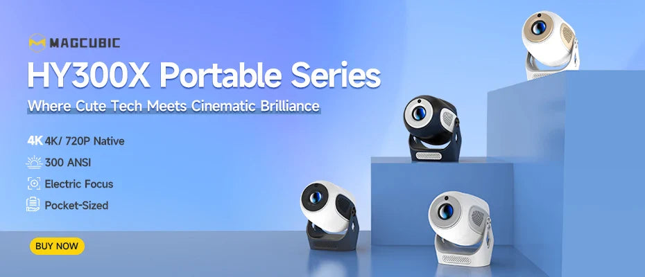 Magcubic Home Cinema Projector HY300 PRO