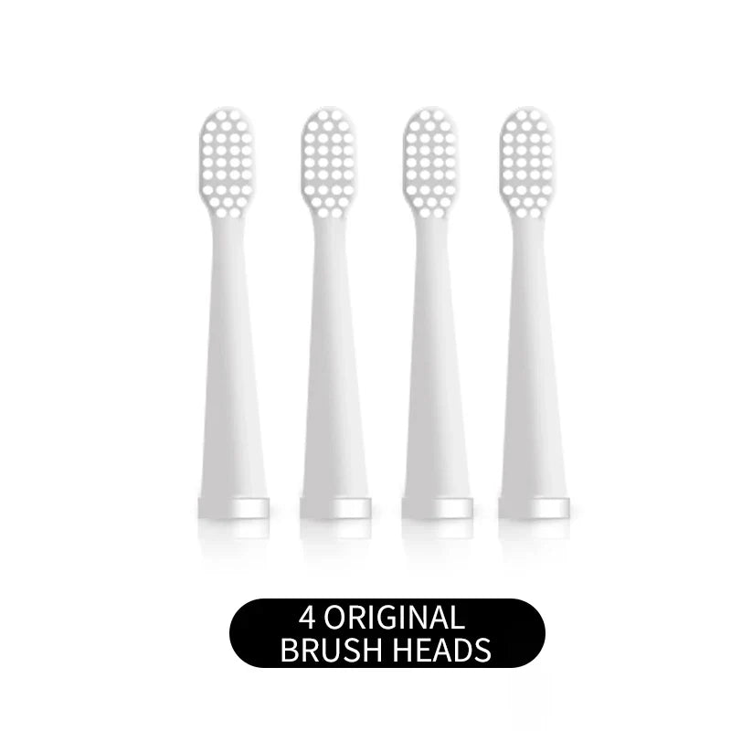 Jianpai Brosse à dents électrique acoustique classique noire et blanche pour adulte, 5 modes, chargement USB, étanche IPX7, électrique acoustique