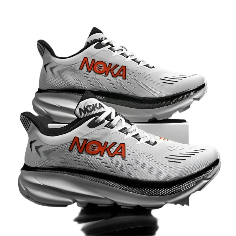 Men’s Breathable Mesh Running Shoes – Non-Slip Cushioned Trainers