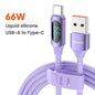 Toocki Silicone USB Type C to USB C Cable PD 100W Fast Charge  for Macbook Samsung Huawei Xiaomi Type C to Type C Cable Display