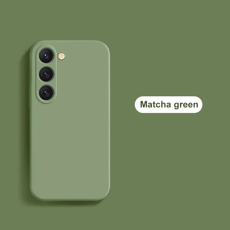 S23 S22 Ultra Plus Case  Liquid Silicone Phone Case For Samsung Galaxy S23 S 23 S22 Ultra Plus S23Plus S23Ultra Soft Cover