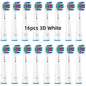 16/20PCS Brush Head nozzles for Oral B Electric Toothbrush Replacement Head Refill Sensitive Floss Cross Action for Oralb