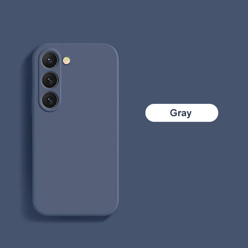 S23 S22 Ultra Plus Case  Liquid Silicone Phone Case For Samsung Galaxy S23 S 23 S22 Ultra Plus S23Plus S23Ultra Soft Cover