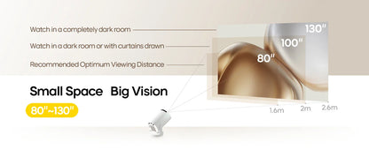 Magcubic Home Cinema Projector HY300 PRO