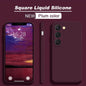 S23 S22 Ultra Plus Case  Liquid Silicone Phone Case For Samsung Galaxy S23 S 23 S22 Ultra Plus S23Plus S23Ultra Soft Cover