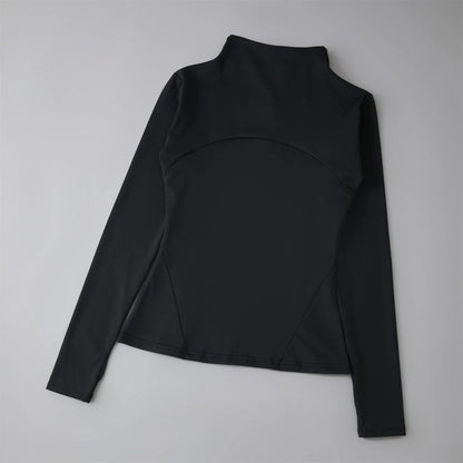 Yoga Clothes Windbreaker Sportswear Woman Running Long Sleeve Sweatshirt Sports Jackets Top Women Workout Tops Activewear