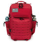 QT&QY 50L Tactical Backpack survival Bag Hunting MOLLE Backpack GYM For Men EDC Outdoor Hiking Rucksack Witch Bottle Holder