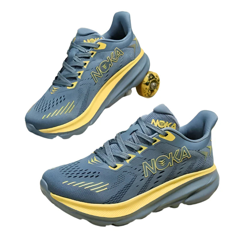 Men’s Breathable Mesh Running Shoes – Non-Slip Cushioned Trainers
