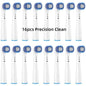 16/20PCS Brush Head nozzles for Oral B Electric Toothbrush Replacement Head Refill Sensitive Floss Cross Action for Oralb
