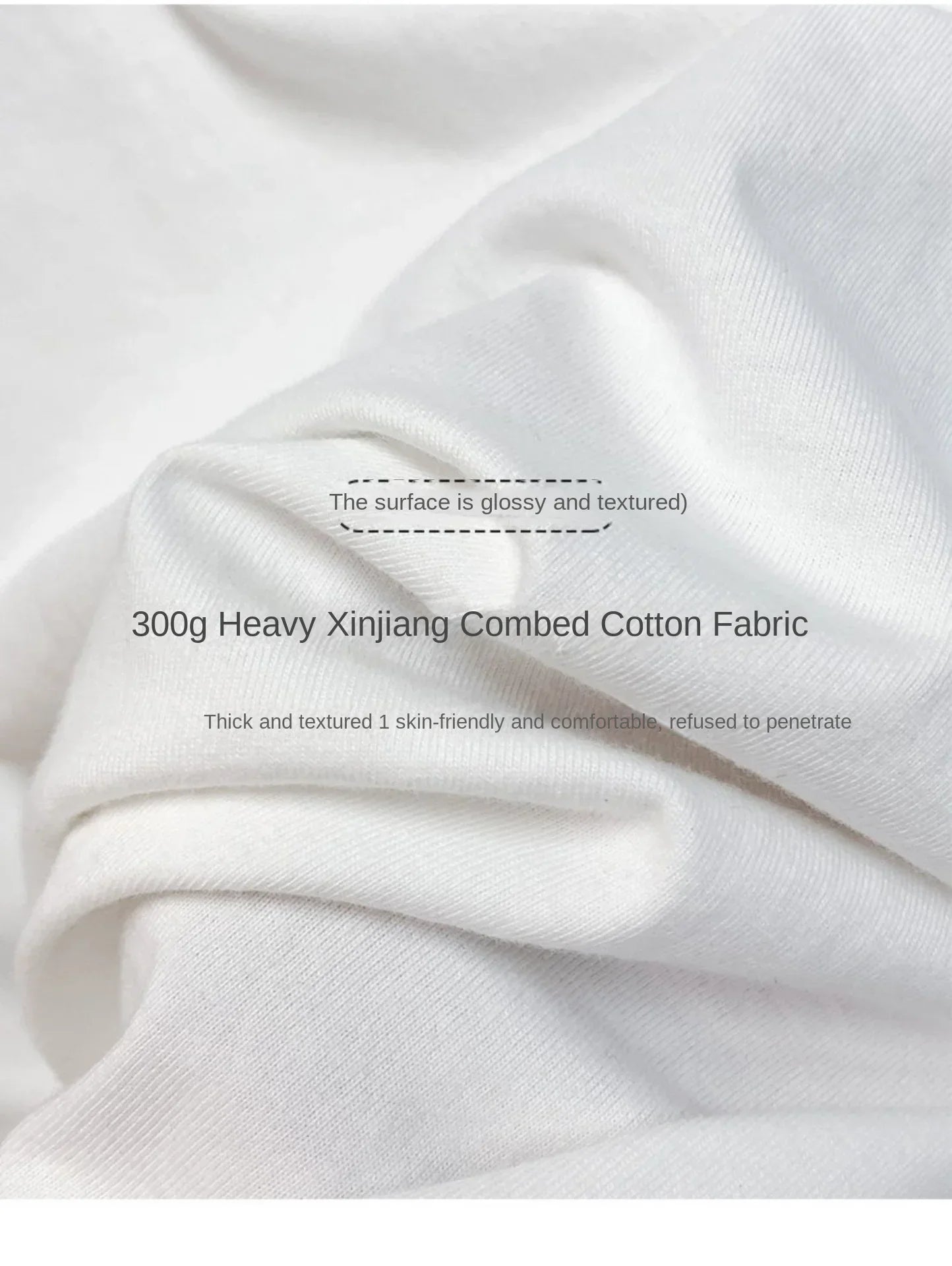 300g Cotton T Shirts Men Short Sleeved Heavyweight  Summer Round Neck Loose Breathable Shirt for Men Women Basic Tee