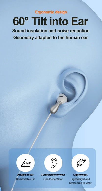 For Samsung Headphones HiFi Bass Stereo Volume Control With Mic Type C 3.5mm Eadphones For Galaxy S24 S23 S22 S21 Ultra Note 20