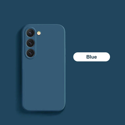 S23 S22 Ultra Plus Case  Liquid Silicone Phone Case For Samsung Galaxy S23 S 23 S22 Ultra Plus S23Plus S23Ultra Soft Cover