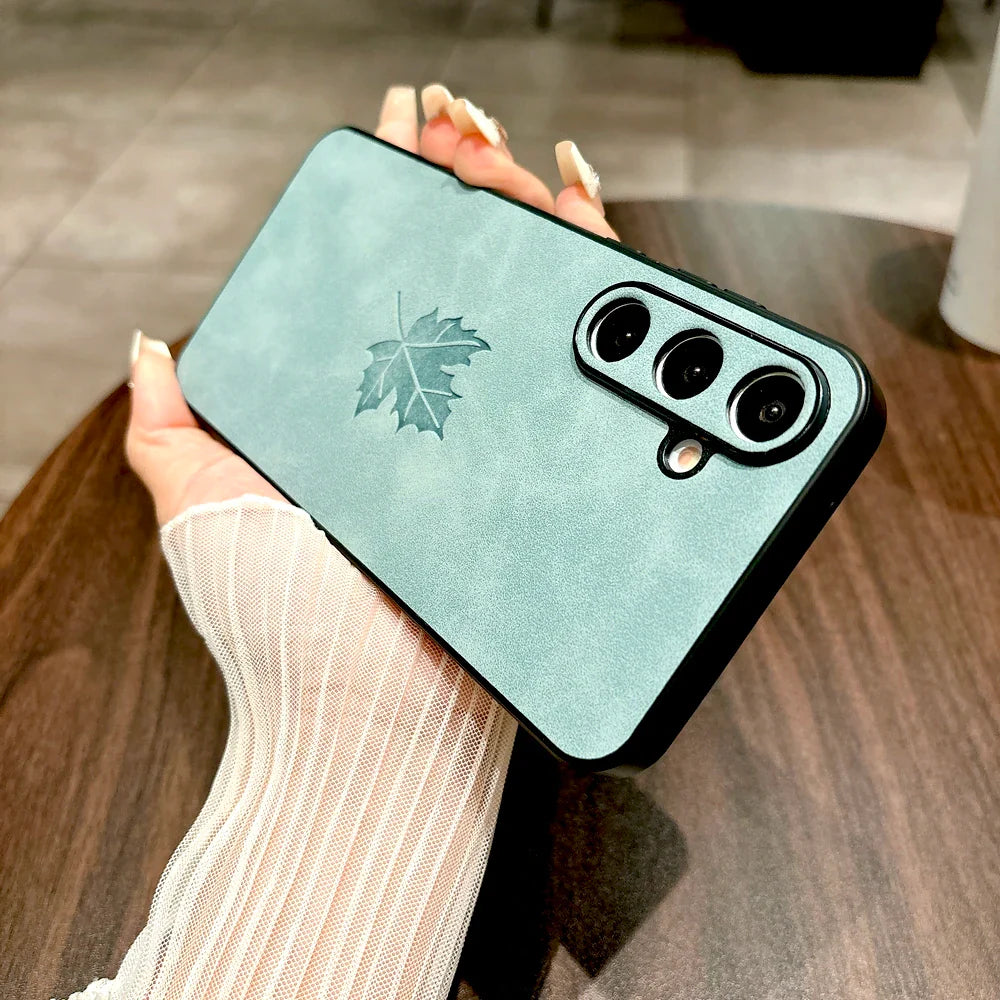 Retro Leather Case For Samsung Galaxy S25 A55 A54 A52 A53 A15 A56 A35 5G S24 S23 S22 S21 Ultra Plus FE Note 20 S24FE S 25 over