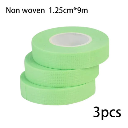 1/3/5 Rolls Eyelashes Extension Tape PE Adhesive Tools Under Eye Pads For Micropore Lashes Grafting Supplies Lash Lifting Tapes