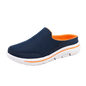 2024 Summer new breathable mesh shoes outdoor non-slip walking shoes comfortable sandals men half slippers casual loafers 35-48