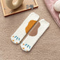 Autumn Winter Coral Velvet Socks Cute Cat Claw Socks For Women Children Girls Middle Tube Thickened Sleep Socks Home Floor Socks