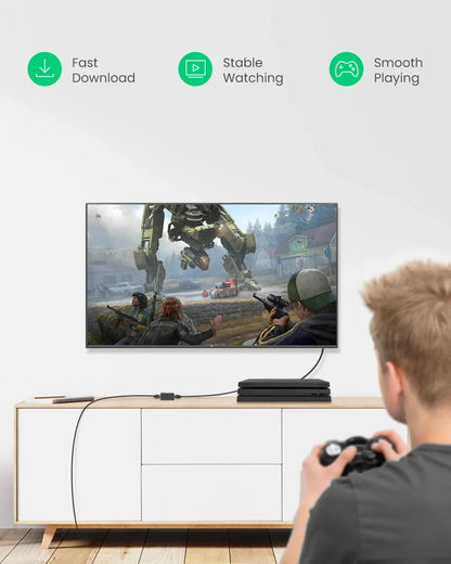 UGREEN Connecteur RJ45 Rallonge Réseau Ethernet pour Câble Ethernet Cat7 Cat6 Cat5e Adaptateur Gigabit Femelle à Femelle