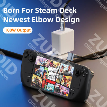 USB C to USB Type C 3.1 Gen2 10Gbps Thunderbolt 3 4K@60Hz Cable PD100W 5A Fast Charging Cable For MacBook Pro Steam Deck Samsung