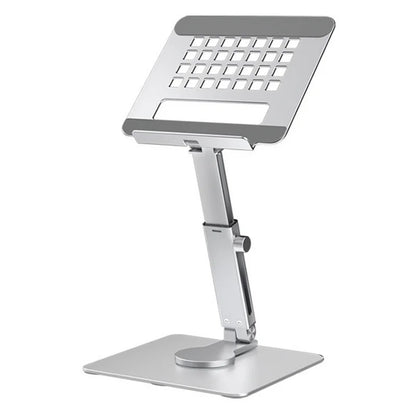 Aluminum Tablet Stand Desk Riser 360° Rotation Multi-Angle Height Adjustable Foldable Mount Dock For Pro iPad Xiaomi Huawei Tab