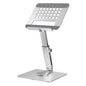 Aluminum Tablet Stand Desk Riser 360° Rotation Multi-Angle Height Adjustable Foldable Mount Dock For Pro iPad Xiaomi Huawei Tab
