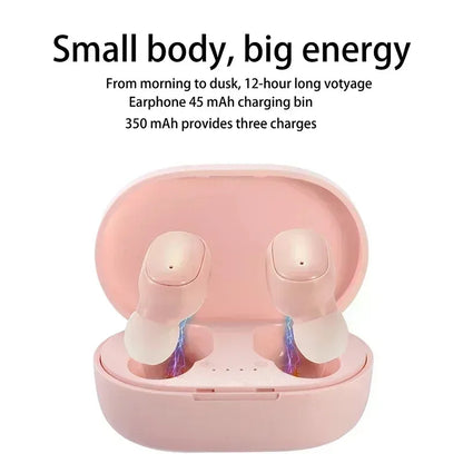 Original A6S TWS Wireless Bluetooth Headset Earphone Bluetooth Sport Inear Earbuds Headset with Mic for Xiaomi Iphone Lenovo