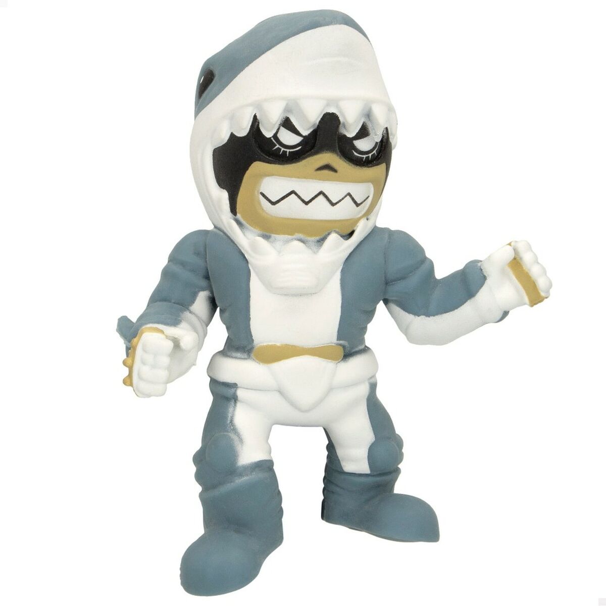 Action Figure Eolo Super Masked Jaw Boy 14 x 16 x 8,5 cm Elastic (12 Units)