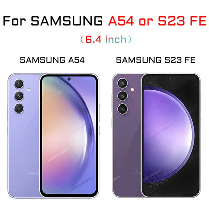 For Samsung Galaxy S24 S23 S22 S21 S20 Plus Ultra Screen Protector Note 20 10 9 S10 S9 Lite FE S10E A55 A35 A54 A34 A15 5G Film