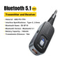 Essager Récepteur/émetteur audio Bluetooth 2 en 1 Adaptateur audio Bluetooth 5.1 sans fil 3,5 mm AUX stéréo pour écouteurs TV Voiture