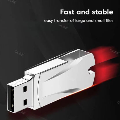 Clé USB 3.0 512 Go 1 To 2 To Clé USB haute vitesse Clé USB étanche Clé USB Disque U cadeaux 256 Go