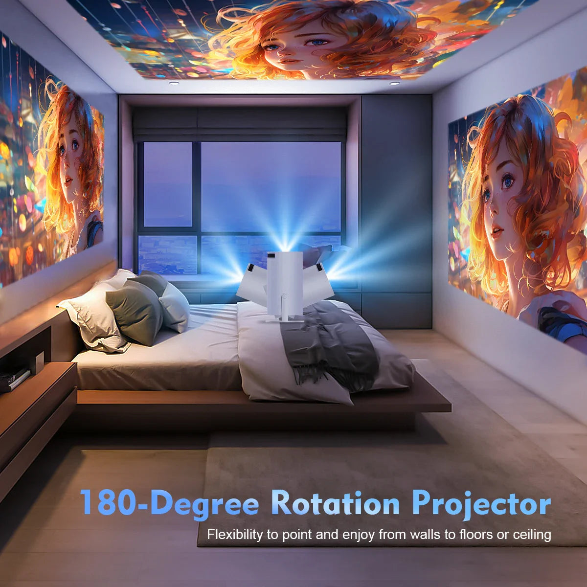Magcubic Home Cinema Projector HY300 PRO