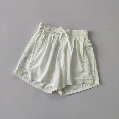 Women's Yoga Shorts High Waist Sport Fitness 2 in 1 Workout Shorts Running Pants Sports Shorts Casual Gym Quick Drying Shorts