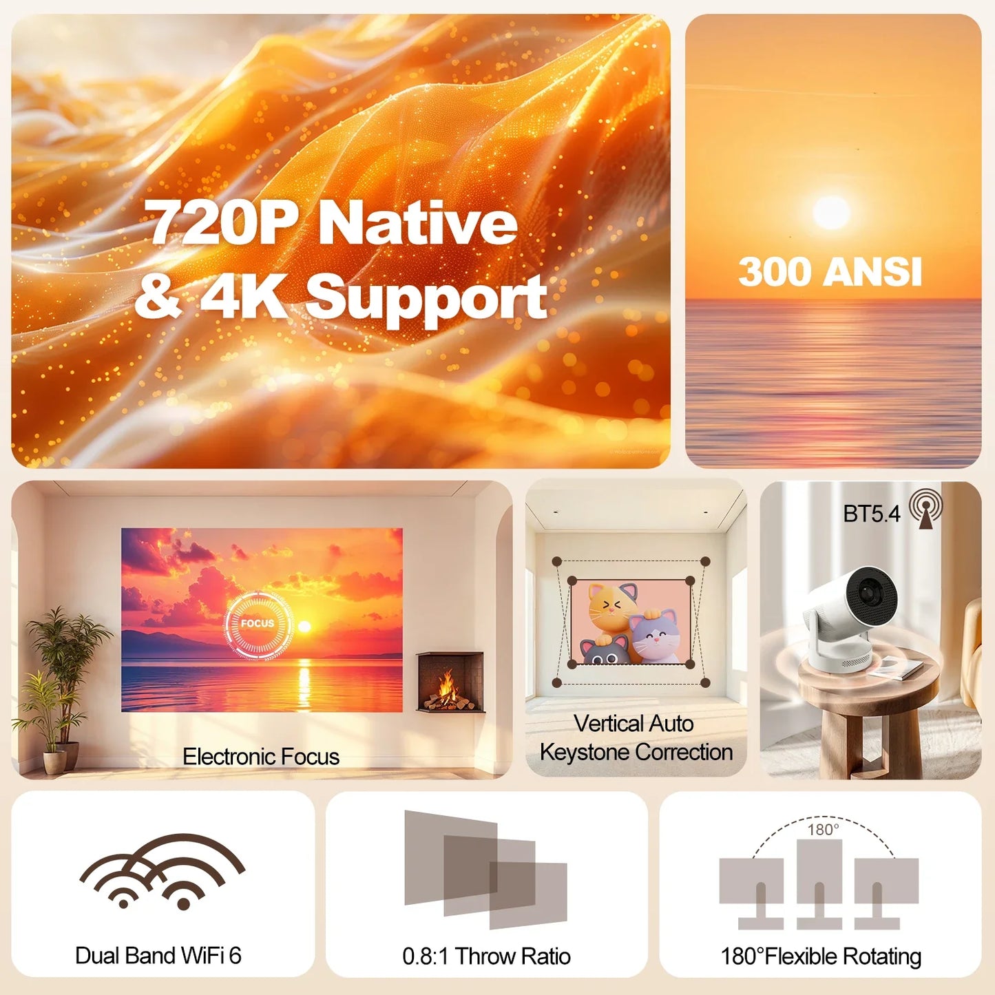 Magcubic HY300 Ultra Portable Projector