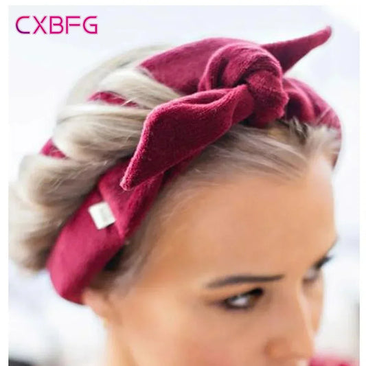 Bandeau de Fer à Friser Sans Chaleur Bigoudi Sans Chaleur Bigoudis Cheveux Paresseux Bigoudis Doux pour Dormir Outils de Coiffure pour Cheveux Frisés