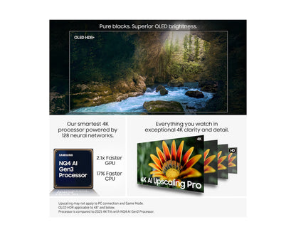 SAMSUNG QE55S93FAEXXU 55" 4K OLED SMART TV