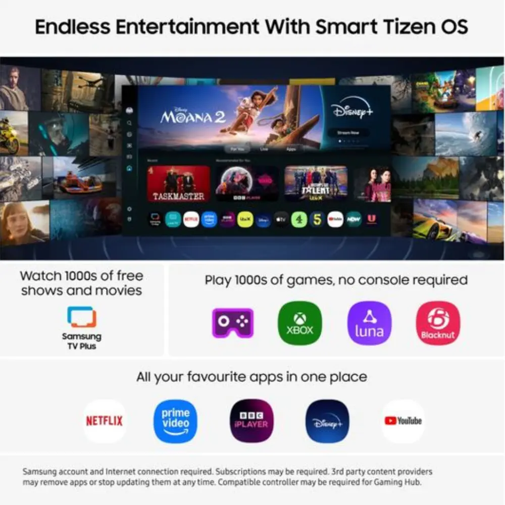 SAMSUNG QN900F 65" Neo QLED 8K Mini LED Vision AI Smart TV 2025 - QE65QN900F
