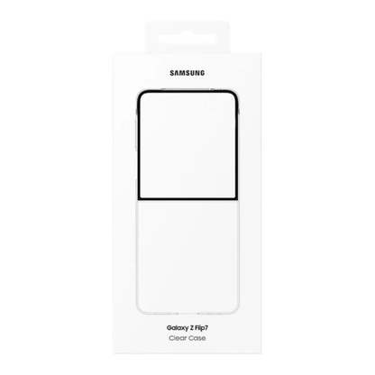 SAMSUNG Z Flip7 Case - Clear
