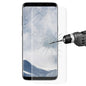 ENKAY Hat-Prince for Galaxy S8 + / G9550 0.26mm 9H Surface Hardness 3D Explosion-proof Full Screen Curved Heat Bending Tempered Glass Color Screen Film(Transparent)