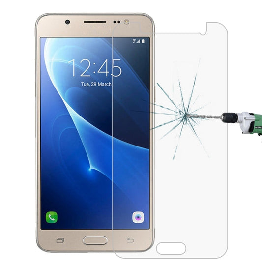 Pour Galaxy J5 (2016) / J510 Film de protection d'écran en verre trempé 0,26 mm, dureté de surface 9H, anti-explosion 2,5D