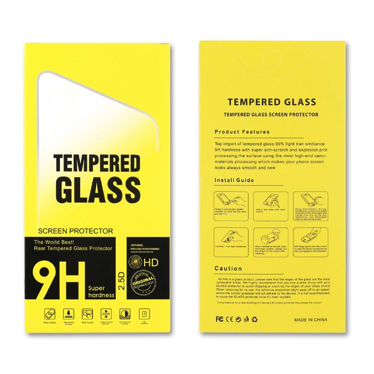 For Galaxy A3 (2017) / A320 0.26mm 9H Surface Hardness 2.5D Explosion-proof Tempered Glass Non-full Screen Film