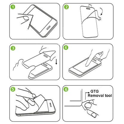 For Galaxy A7 (2017) / A720 0.26mm 9H Surface Hardness 2.5D Explosion-proof Tempered Glass Non-full Screen Film