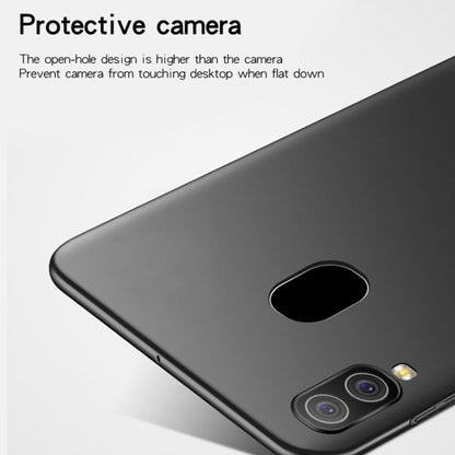 MOFI Frosted PC Ultra-thin Full Coverage Case for Galaxy A30 (Red)