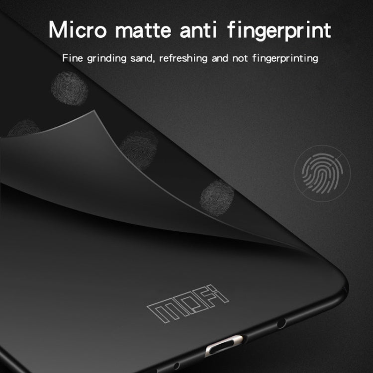 MOFI Frosted PC Ultra-thin Full Coverage Case for Galaxy A40 (Black)