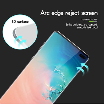 MOFI 9H 3D Curved Heat Bending Full Screen Tempered Glass Film for Galaxy S10+