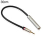 Câble adaptateur audio REXLIS TC128MF mâle 3,5 mm vers femelle 6,5 mm, longueur : 30 cm