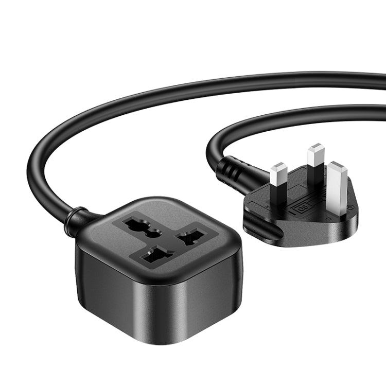 Câble de rallonge électrique Yesido MC28, fiche britannique vers prise universelle, longueur : 2 m