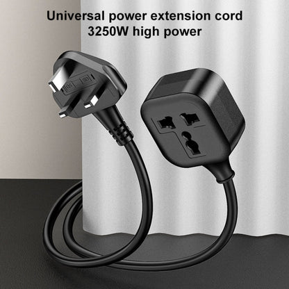 Câble de rallonge électrique Yesido MC28, fiche britannique vers prise universelle, longueur : 2 m