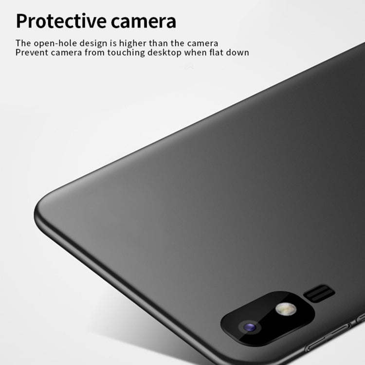 MOFI Frosted PC Ultra-thin Hard Case for Galaxy A2 Core (Blue)