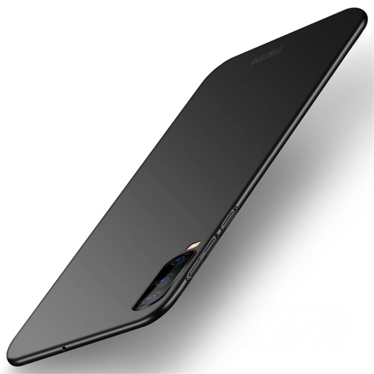 MOFI Frosted PC Ultra-thin Hard Case for Galaxy A70 (Black)