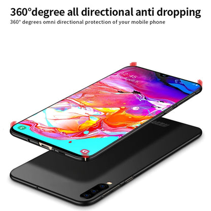 MOFI Frosted PC Ultra-thin Hard Case for Galaxy A70 (Black)