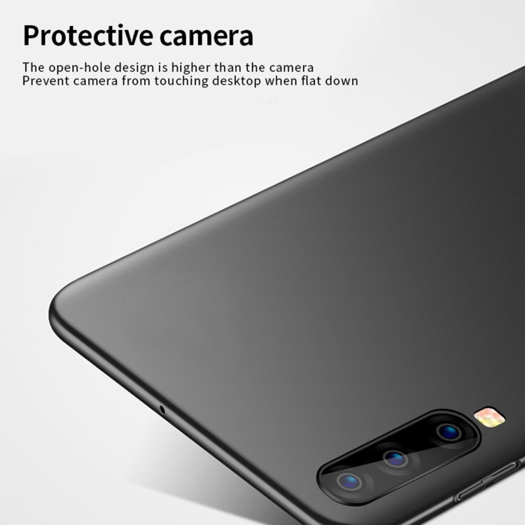 MOFI Frosted PC Ultra-thin Hard Case for Galaxy A70 (Blue)